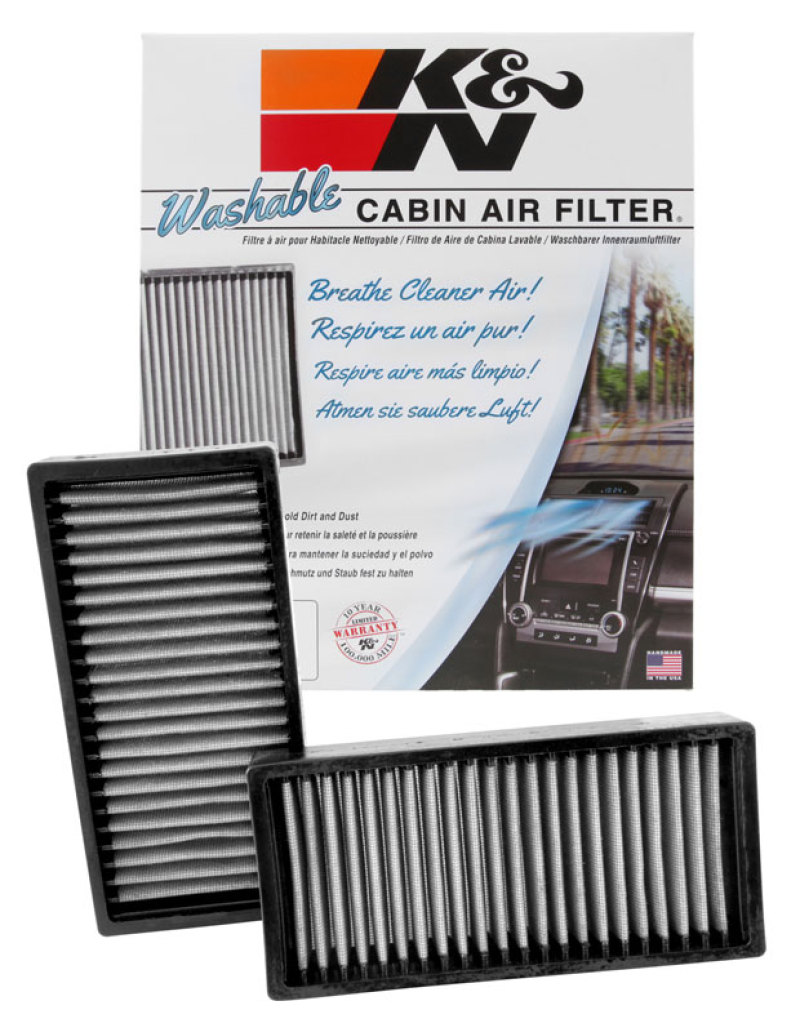Pontiac Montana Cabin Air Filter - K&N Engineering - Washable - `01-`09